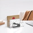 thumbnail image 5 of Clear Acrylic Mail Organizer File Sorters Workspace Organizer, 5 of 5