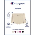 thumbnail image 3 of Champion Girls’ Softest Touch Boyshorts, 5 Pack, Sizes XS–XL, 3 of 5