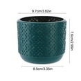 thumbnail image 3 of Qiweii Decorative Plastic Flower Pots for Indoor Plants - Lightweight and Durable Modern Planters with Drainage Holes, Suitable for Home, Garden, Office Decor, 3 of 6