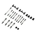 thumbnail image 3 of RC Spare Metal Kit, RC Car Shocks Absorber Set Aluminum Alloy Easy Disassembly Exquisite Craftsmanship  For DIY Black, 3 of 8