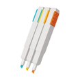 thumbnail image 2 of LEGO Stationery Highlighters, Square Chisel Tip, Orange, 3 Pack (51685), 2 of 6