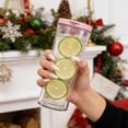 thumbnail image 4 of 24oz Double Wall Insulated plastic cup,Reusable PP Plastic Cup with Straw Lid and Leak Proof Cover,BPA Free Cold Drink Container for Travel and Daily Use,The Perfect Holiday Gift, 4 of 12