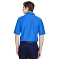 thumbnail image 2 of UltraClub Men's Cool & Dry Elite Tonal Stripe Performance Polo - ROYAL - 3XL, 2 of 3