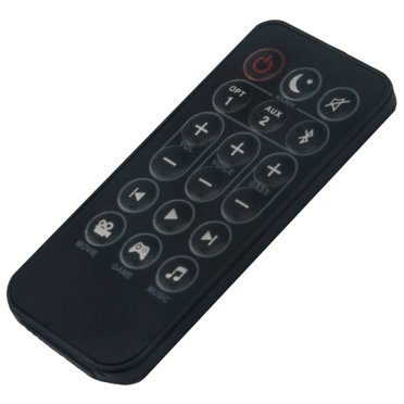 Replacement Remote For Vizio Sound Bar Models (V21-H8, V51-H6, M51a-H6, Etc.) – D512-J With Input Select Keys