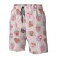 thumbnail image 4 of Balery Strawberry Cake Traje de Baño Estilo Hawaiano para Hombre, Shorts de Secado Rápido con Bolsillos-Medium, 4 of 6