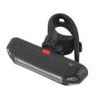 100LM bicicleta LED luz trasera trasera USB bicicleta lámpara de seguridad (luz roja + azul)