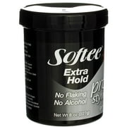 Softee Extra Hold Protein Styling Gel, 8 oz (2 pack)