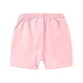 thumbnail image 5 of Cethrio Boys Cotton Shorts, Casual 3 Piece Drawstring Elastic Waist Kids Athletic Shorts Pink Size 2-3 T, 5 of 7