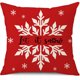 thumbnail image 5 of Juego de 4 fundas de almohada navideñas de 18.0 x 18.0 in, Feliz Cristo, 5 of 5