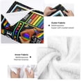 thumbnail image 2 of Pride Blanket Rainbow Pride Throw Blanket Colorful Soft Cozy Warm Flannel Fleece Throw Blanket, Gifts for Adults, Blankets, Blanket Gifts for Couch Sofa Bed Travel 50"X60", 2 of 6