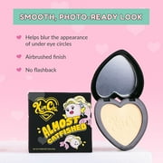 KimChi Chic Beauty Almost Catfished Micro Pressed Powder, Under Eye Brightening & Setting, Banana, 0.14 oz