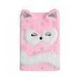 thumbnail image 1 of Weiweiguan Plush Notebook Adorable Notebook Fluffy Notebook Students Stationery Cartoon Girl Gift, 1 of 7