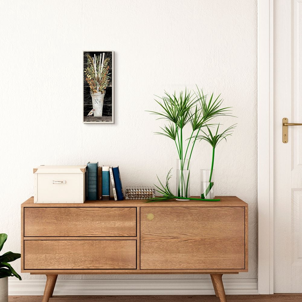 Stupell Industries Rustic Forest Greenery Bouquet with Bird Detail Wall Plaque Design by Cindy Jacobs