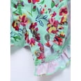 thumbnail image 7 of iEFiEL Baby Infant Girls Swimsuit One-piece Floral Rash Guard Bathing Suit Swimwear Light Green 12-18 Months, 7 of 7