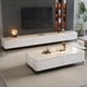 thumbnail image 4 of Mesa de centro de losa de roca para sala de estar, hogar, nuevo apartamento pequeño, ligero, de lujo, avanzado, moderno, sencillo, mueble de TV combinado, 2024, 4 of 4