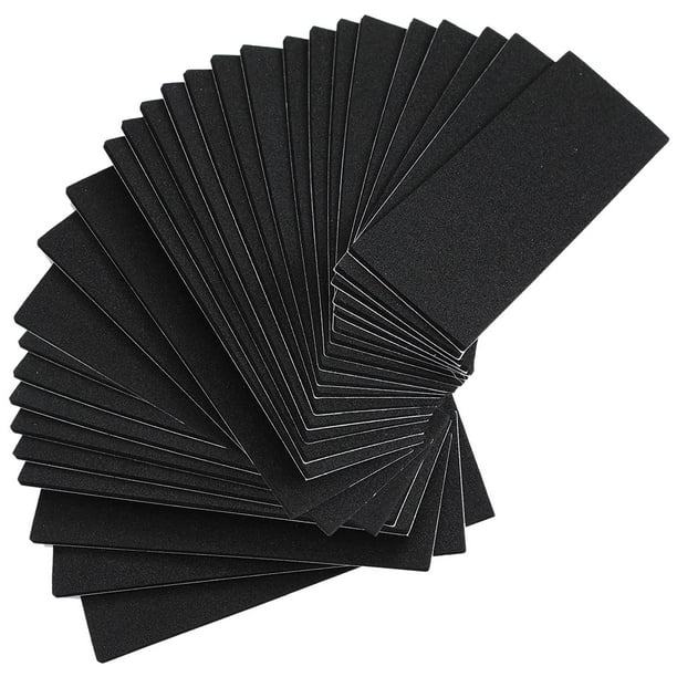 24 Pieces Fingerboard Foam Grip Tape Adhesive Foam Tape Black Non Foam