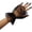 Black Butterfly, variant on Women's Floral Lace Bow Front Short Wrist Cuff Wedding Wrist Length Bridal Prom Gloves