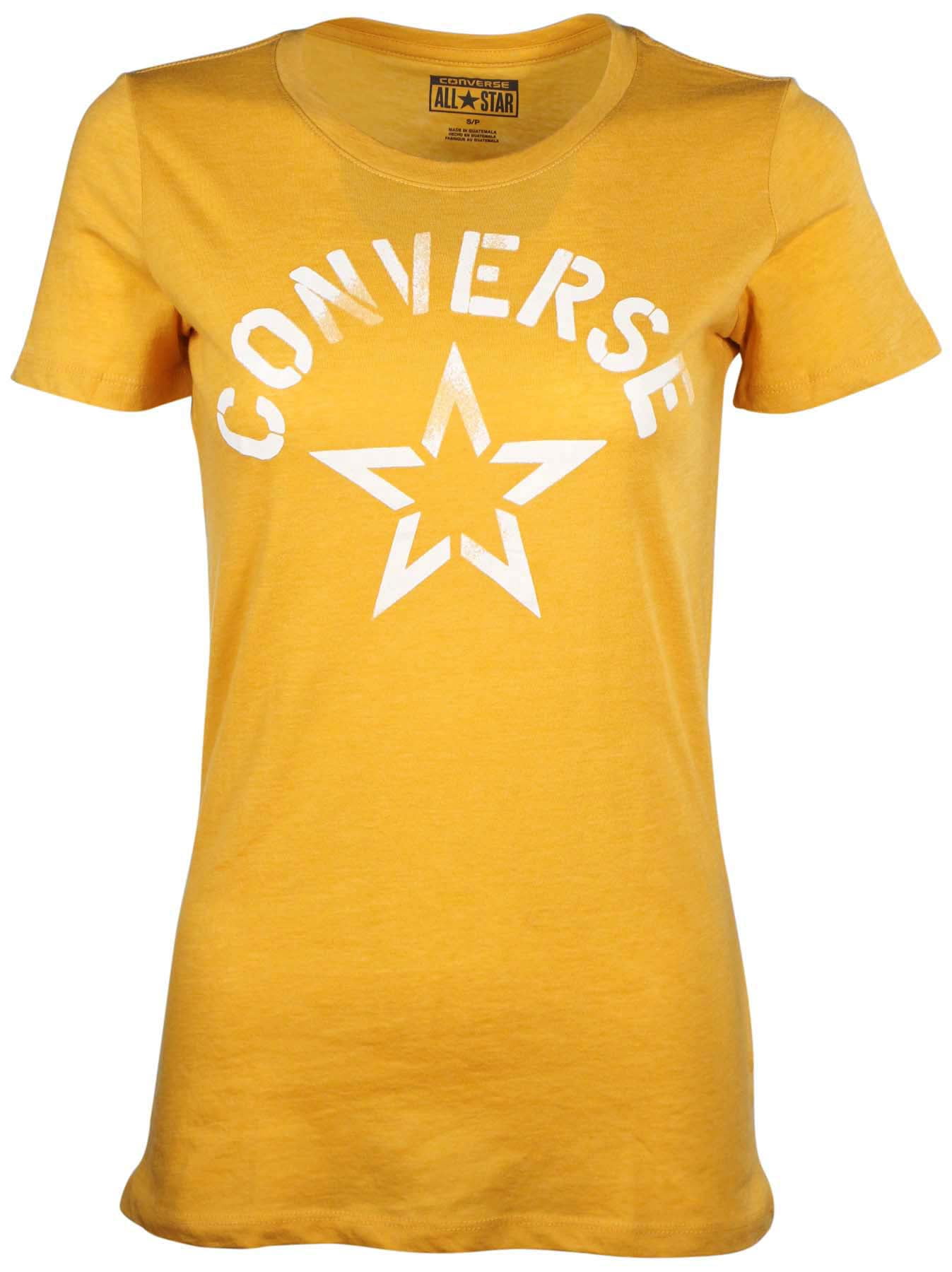 converse t shirt womens orange