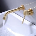thumbnail image 3 of Concealed Basin Faucet 360 Degree Rotation Retro Copper Hot And Cold Sink Faucet Double Hole Wall Buried Faucet for Kitchen Bathroom Hotel, 3 of 9