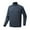 Dark Blue, variant on Tops for Men Fall Long Sleeve Standing Collar Casual Solid Color Running Fitness High Elastic Zipper Pocket Exercise Warm Top,Plus Size Tops for Men Gray XXXXL