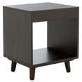thumbnail image 6 of Safavieh Yona Traditional Wood Open Shelf End Table, Black, 6 of 11