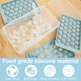 thumbnail image 3 of Nyidpsz 3 Layer Ice Cube Tray with Scoop Tong Easy Release Ice Ball Mold Tray with 3 Reusable Straws Ice Cube Maker Container, 3 of 8