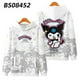 thumbnail image 3 of Sanrio-Sudadera con capucha de Hello Kitty para mujer, ropa con estampado de Anime, Top de manga larga, informal, Kawaii, Y2k, otoño, 3 of 4