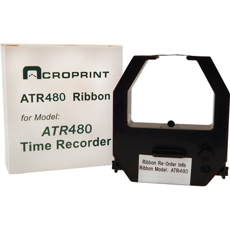 - Acroprint, ACP390127002, 2-color Ribbon Time Clock Cartridge, 1 Each