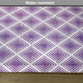 thumbnail image 6 of Ambesonne Purple Place Mats Set of 4, Retro Style Abstract, Standard Size, Violet and White, 6 of 6