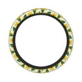 thumbnail image 2 of Bingfone Sunflowers Steering Wheel Cover - Universal 15 Inches Car Steering Wheel Covers Grip Auto Internal Accessories, 2 of 7