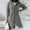 Gray, variant on Women's Zip Up Hoodie Fleece Sweatshirts Lightweight Hooded Jacket Plus Size Tunic Long Hoodies with Pockets
