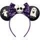 thumbnail image 1 of Diadema con orejas de ratón con lazo de lentejuelas, diadema brillante con orejas de Minnie para disfraz de cosplay, fiesta con purpurina, decoración de princesa caliente y fiesta de cumpleaños, 1 of 5