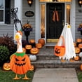 thumbnail image 5 of Hvmvliv 2 Set Halloween Goose Outfit Clothes for Porch Lawn Garden Statue Holiday Decoration Accessory Set, 5 of 9