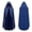 Blue, variant on Luxury Wizard Witch Robe, Gold Trim Velvet Long Hooded Cape Cloak, Full Length Wizard Witch Robe for Halloween Medieval Cosplay, 6 Color Luxury Velvet Costume Cape, Blue One Size