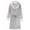 Gray, variant on uublik Spa Robe Women Flannel Robes Casual Long Sleeves Robes Winter Woman Bathrobe Nightwear Pink