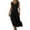 Black, variant on Dxzfnsa Summer Dresses for Women 2026 Button Front Sleeveless Casual Midi Dress Beach Vacation Sundresses S-2XL