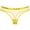 Yellow, variant on Panties for Women,Sheer Mesh Low Rise Seamless Thong Underwear for Women with Printed Letter Design Comfortable Stretch Fit,Womens Underwear,Red,L