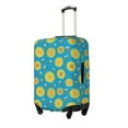 thumbnail image 2 of Daiia Bee Sunflower Luggage Cover, Thickened Washable Travel Luggage Covers, Elastic Unique Baggage Covers for 18-20 inch Luggage-X-Large, 2 of 9
