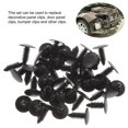 thumbnail image 3 of AURARMLET 100Ud Clip De Nylon Negro Para Puertas Y Parachoques Con Gran Resistencia Y Fácil Instalación, 3 of 7
