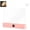 Pink, variant on Smart Dimmable Reading Lamp, 2026 Upgraded Rechargeable Clear Full Page Reading Light with 3 Colors & Timer, Dimmable Panel Plate Book Lamp for Reading in Bed at Night, Gifts for Readers
