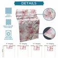 thumbnail image 6 of Pink Flowers Table Runner 72 Inches, Spring Watercolor Botanical Floral Leaf Plant Bed Runner Dresser Scarves Tabletop for Indoor Outdoor Parties/Ceremony/Banquet, 14" x 72", 6 of 9