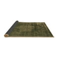thumbnail image 2 of Ahgly Company Indoor Round Oriental Brown Industrial Area Rugs, 3' Round, 2 of 4