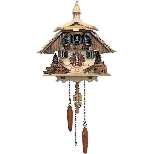 Alexander Taron 444-7QM Engstler Battery-operated Cuckoo Clock - Full Size