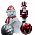 thumbnail image 2 of Holiday Time 70 Count Ornament Tower in Red, White & Silver, 2 of 5