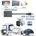 thumbnail image 2 of Usb To Hdmi Adapter, Usb 3.0/2.0 To Hdmi Audio Video Adapter, Hd 1080p Video Graphics Cable Converter For Pc, Laptop Hdtv Tv Compatible With Windows X, 2 of 5