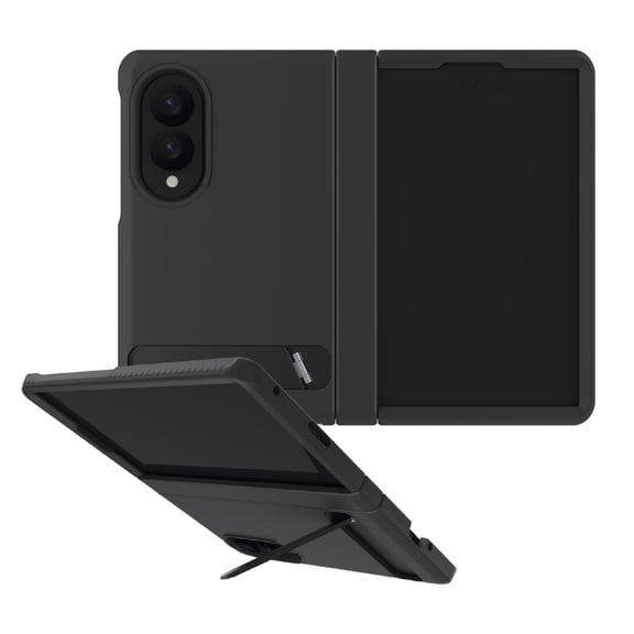Body Glove Magnetic Compatible Phone Case with Kickstand for Samsung Galaxy Z Fold8 (Wide) - Black