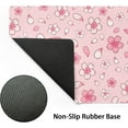 thumbnail image 3 of Pink Cherry Blossom Gaming Mouse Pad - XL Cute Anime Aesthetics, Kawaii Flowers Large Mousepad, Non-Slip Rubber Base, Long Keyboard Desk Mat for Computer, 31.5x11.8 Inch, 3 of 6