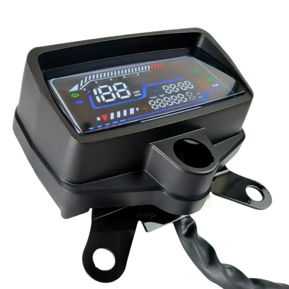 Motorcycle Dashboard LCD Digital Gauge Panel Instrument Cluster 12V Speed Odometer Enhanced Visibility for CG125 CG150