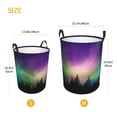 thumbnail image 3 of Gaeub Northern Lights Dirty Clothes Storage Basket, Toy Storage Bin for Storing Clothing, Diapers, Toys-Medium, 3 of 6