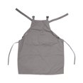 thumbnail image 1 of 1 Set Kitchen Apron with Headband Cotton Apron for Cooking Waterproof Aprons for Men Women Deep Gray, 1 of 6